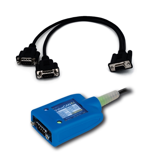 ValueCAN 4-2C & DB-9 2x Y-Splitter Cable Kit